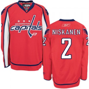 Reebok Washington Capitals 2 Men's Matt Niskanen Premier Red Home NHL Jersey