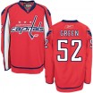 Reebok Washington Capitals 52 Men's Mike Green Premier Red Home NHL Jersey