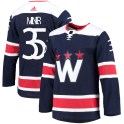 Adidas Washington Capitals Men's Parker Milner Authentic Navy 2020/21 Alternate Primegreen Pro NHL Jersey