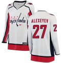 Fanatics Branded Washington Capitals Women's Alexander Alexeyev Breakaway White Away NHL Jersey