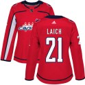 Adidas Washington Capitals Women's Brooks Laich Authentic Red Home NHL Jersey