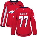 Adidas Washington Capitals Women's Adam Oates Authentic Red Home NHL Jersey