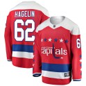 Fanatics Branded Washington Capitals Men's Carl Hagelin Breakaway Red Alternate NHL Jersey