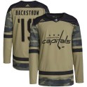 Adidas Washington Capitals Youth Nicklas Backstrom Authentic Camo Military Appreciation Practice NHL Jersey