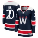 Fanatics Branded Washington Capitals Women's Lars Eller Premier Navy zied Breakaway 2020/21 Alternate NHL Jersey