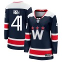 Fanatics Branded Washington Capitals Women's Jeff Friesen Premier Navy zied Breakaway 2020/21 Alternate NHL Jersey