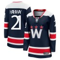 Fanatics Branded Washington Capitals Women's Garnet Hathaway Premier Navy zied Breakaway 2020/21 Alternate NHL Jersey