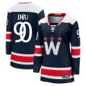 Fanatics Branded Washington Capitals Women's Joe Juneau Premier Navy zied Breakaway 2020/21 Alternate NHL Jersey