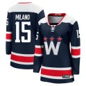 Fanatics Branded Washington Capitals Women's Sonny Milano Premier Navy zied Breakaway 2020/21 Alternate NHL Jersey