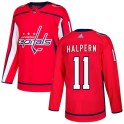 Adidas Washington Capitals Men's Jeff Halpern Authentic Red Home NHL Jersey