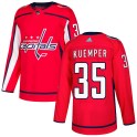 Adidas Washington Capitals Men's Darcy Kuemper Authentic Red Home NHL Jersey