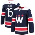 Adidas Washington Capitals Youth Trevor Linden Authentic Navy 2020/21 Alternate Primegreen Pro NHL Jersey