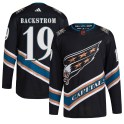Adidas Washington Capitals Youth Nicklas Backstrom Authentic Black Reverse Retro 2.0 NHL Jersey