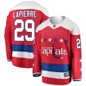 Fanatics Branded Washington Capitals Youth Hendrix Lapierre Breakaway Red Alternate NHL Jersey