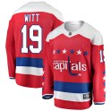 Fanatics Branded Washington Capitals Youth Brendan Witt Breakaway Red Alternate NHL Jersey