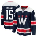 Fanatics Branded Washington Capitals Men's Sonny Milano Premier Navy zied Breakaway 2020/21 Alternate NHL Jersey