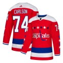 Adidas Washington Capitals Youth John Carlson Authentic Red Alternate NHL Jersey