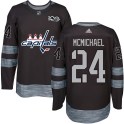 Washington Capitals Youth Connor McMichael Authentic Black 1917-2017 100th Anniversary NHL Jersey