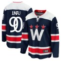 Fanatics Branded Washington Capitals Youth Joe Juneau Premier Navy zied Breakaway 2020/21 Alternate NHL Jersey