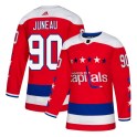 Adidas Washington Capitals Men's Joe Juneau Authentic Red Alternate NHL Jersey