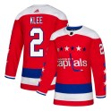 Adidas Washington Capitals Men's Ken Klee Authentic Red Alternate NHL Jersey