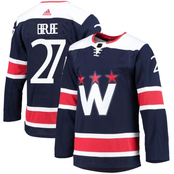 Adidas Washington Capitals Men's Craig Berube Authentic Navy 2020/21 Alternate Primegreen Pro NHL Jersey