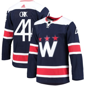 Adidas Washington Capitals Men's Brooks Orpik Authentic Navy 2020/21 Alternate Primegreen Pro NHL Jersey