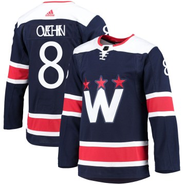 Adidas Washington Capitals Men's Alex Ovechkin Authentic Navy 2020/21 Alternate Primegreen Pro NHL Jersey