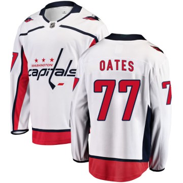 Fanatics Branded Washington Capitals Youth Adam Oates Breakaway White Away NHL Jersey