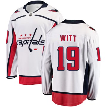 Fanatics Branded Washington Capitals Youth Brendan Witt Breakaway White Away NHL Jersey