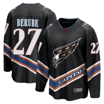 Fanatics Branded Washington Capitals Men's Craig Berube Breakaway Black Special Edition 2.0 NHL Jersey