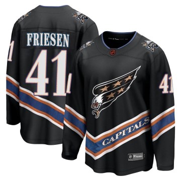 Fanatics Branded Washington Capitals Men's Jeff Friesen Breakaway Black Special Edition 2.0 NHL Jersey