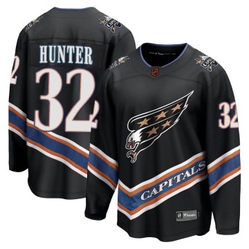 Fanatics Branded Washington Capitals Men's Dale Hunter Breakaway Black Special Edition 2.0 NHL Jersey