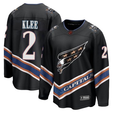 Fanatics Branded Washington Capitals Men's Ken Klee Breakaway Black Special Edition 2.0 NHL Jersey