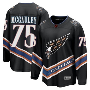 Fanatics Branded Washington Capitals Men's Tim McGauley Breakaway Black Special Edition 2.0 NHL Jersey