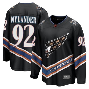 Fanatics Branded Washington Capitals Men's Michael Nylander Breakaway Black Special Edition 2.0 NHL Jersey
