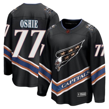Fanatics Branded Washington Capitals Men's T.J. Oshie Breakaway Black Special Edition 2.0 NHL Jersey
