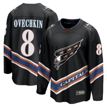 Fanatics Branded Washington Capitals Men's Alex Ovechkin Breakaway Black Special Edition 2.0 NHL Jersey