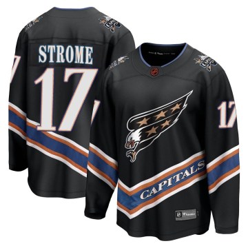 Fanatics Branded Washington Capitals Men's Dylan Strome Breakaway Black Special Edition 2.0 NHL Jersey