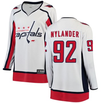 Fanatics Branded Washington Capitals Women's Michael Nylander Breakaway White Away NHL Jersey