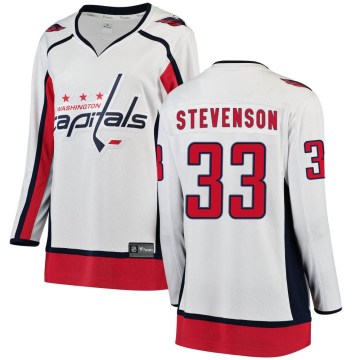 Fanatics Branded Washington Capitals Women's Clay Stevenson Breakaway White Away NHL Jersey