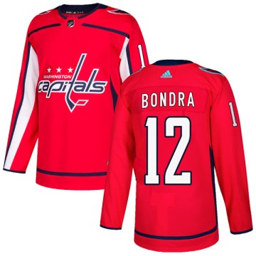 Adidas Washington Capitals Youth Peter Bondra Authentic Red Home NHL Jersey
