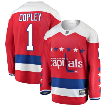 Fanatics Branded Washington Capitals Men's Pheonix Copley Breakaway Red Alternate NHL Jersey