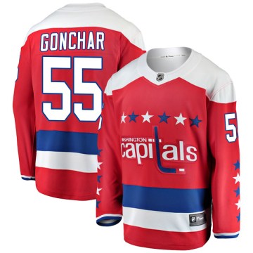 Fanatics Branded Washington Capitals Men's Sergei Gonchar Breakaway Red Alternate NHL Jersey