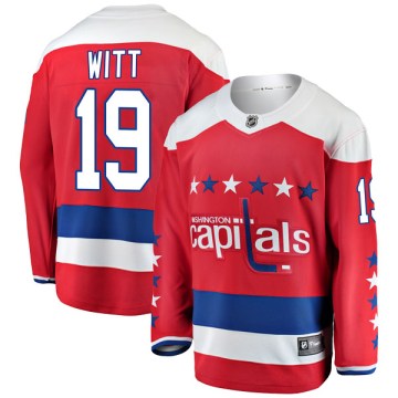 Fanatics Branded Washington Capitals Men's Brendan Witt Breakaway Red Alternate NHL Jersey