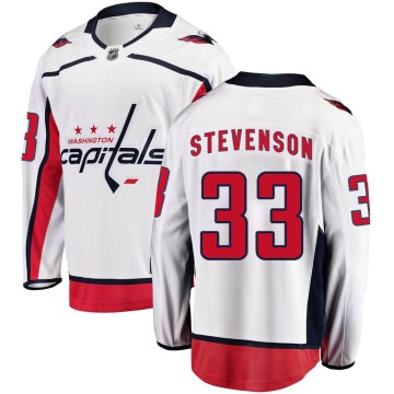 Fanatics Branded Washington Capitals Men's Clay Stevenson Breakaway White Away NHL Jersey