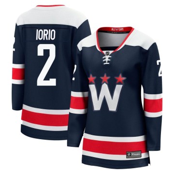 Fanatics Branded Washington Capitals Women's Vincent Iorio Premier Navy Breakaway 2020/21 Alternate NHL Jersey