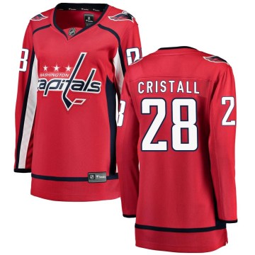 Fanatics Branded Washington Capitals Women's Andrew Cristall Breakaway Red Home NHL Jersey