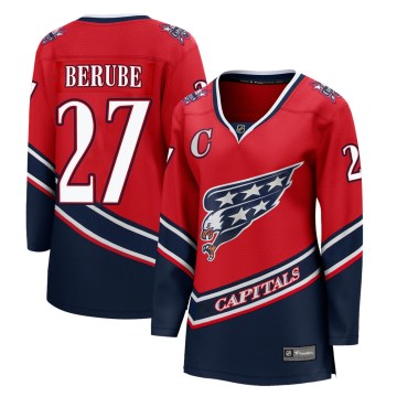 Fanatics Branded Washington Capitals Women's Craig Berube Breakaway Red 2020/21 Special Edition NHL Jersey