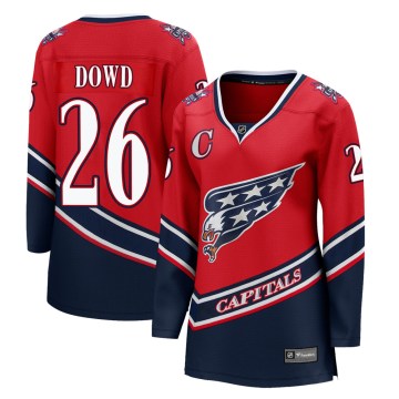Fanatics Branded Washington Capitals Women's Nic Dowd Breakaway Red 2020/21 Special Edition NHL Jersey